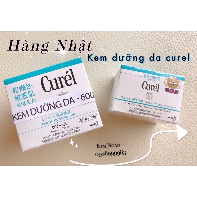 Kem Dưỡng Da Cấp Ẩm Chuyên Sâu Curel Intensive Moisture Care Intensive Moisture Cream 40g - 90g