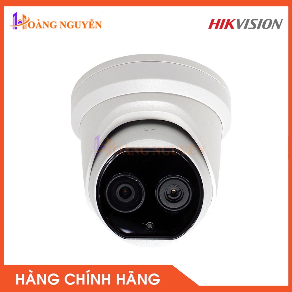 [NHÀ PHÂN PHỐI] Camera Tháp Pháo Mạng Quang &amp; Nhiệt Quang Học Hikvision HeatPro DS-2TD1217-3/PA - Hồng Ngoại 20m