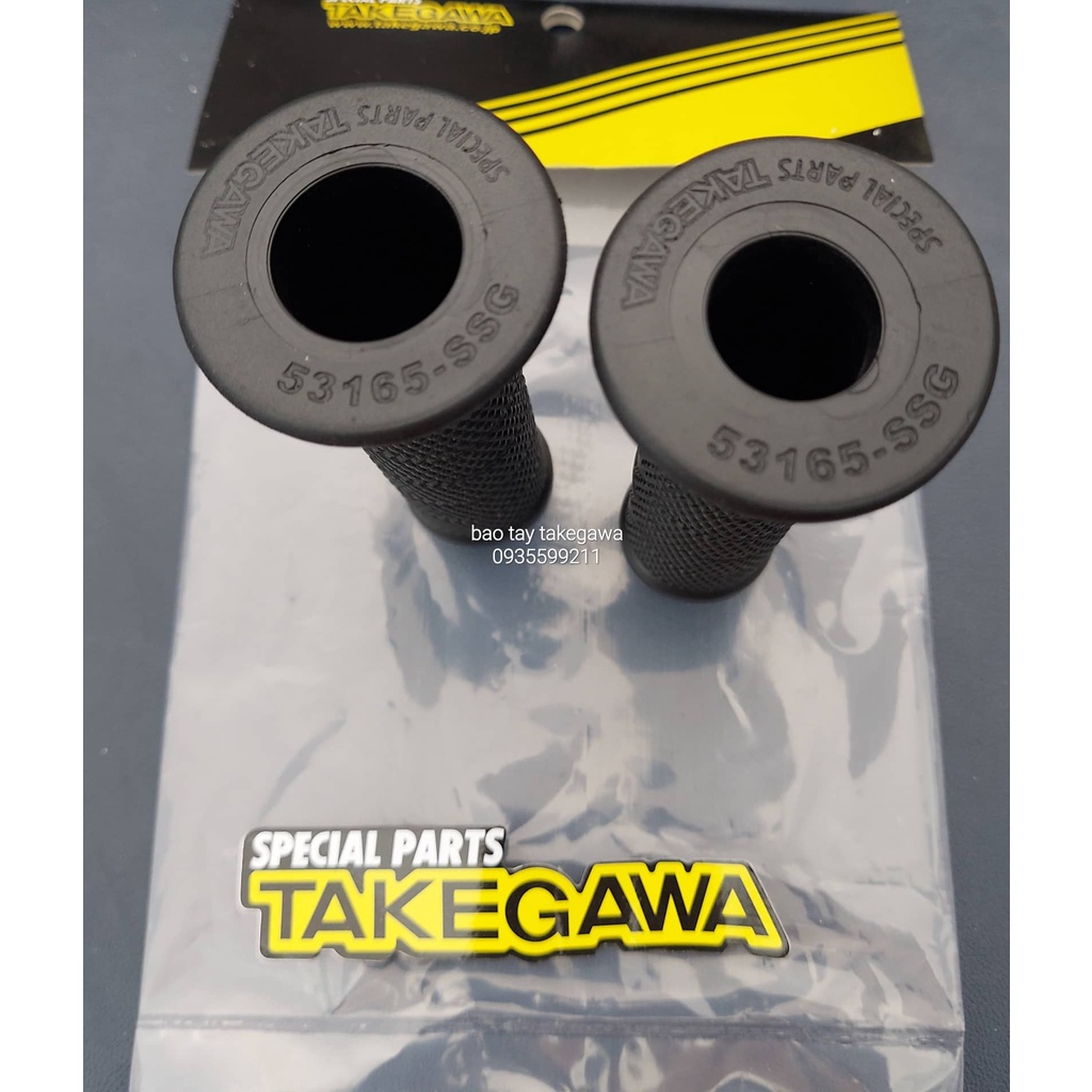 Bao Tay Takegawa Kèm Gù Salaya inox 304 Gắn Các Dòng Xe MÁY