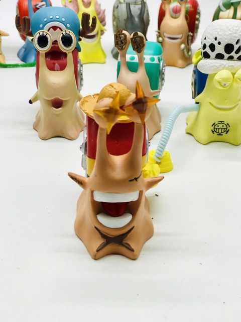 Mô hình Ốc Sên Den Den Mushi Băng Mũ Rơm Onepiece