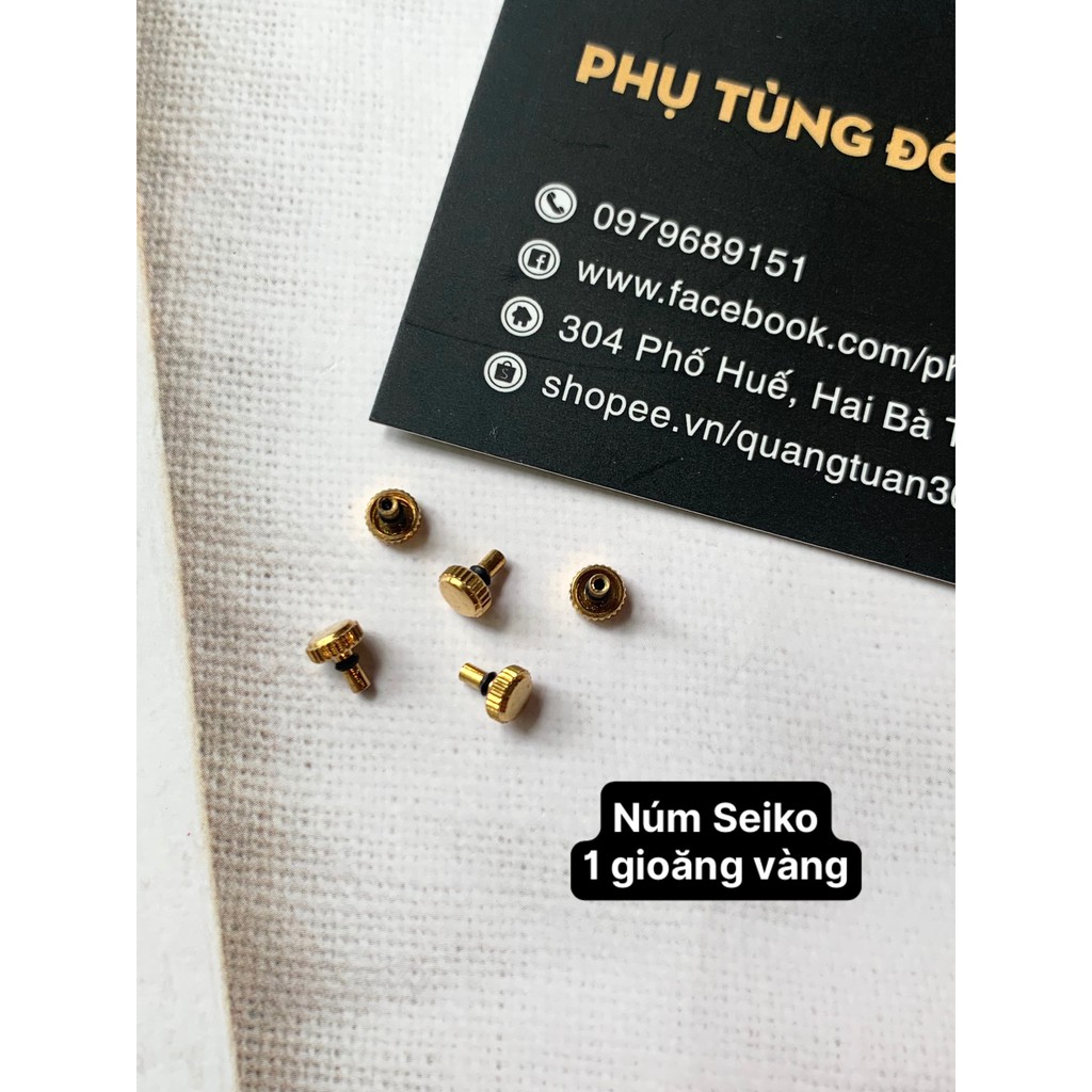Núm chỉnh giờ cho đồng hồ đeo tay hiệu Seiko
