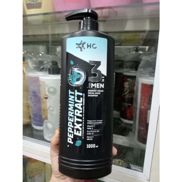 Dầu Gội Sữa Tắm HC Hương Thơm Thể Thao Cho Nam 3 IN 1 THÁI LAN