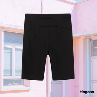 [Mã BMLT35 giảm đến 35K đơn 99K] Quần biker short đen co giãn BIKER SHORT/BL