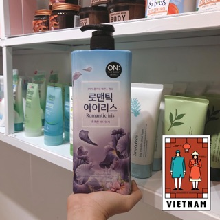 Sữa tắm on the body romantic iris
