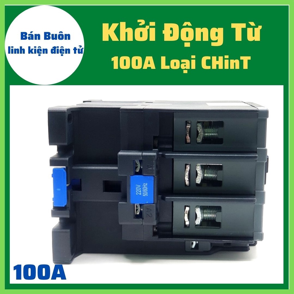 Khởi động từ 100A 220V loại CHiNT, Khởi 100A, NXC-100