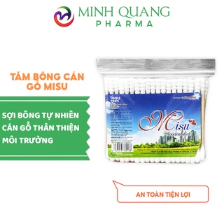 Tăm bông cán gỗ Misu an toàn tiện lợi, góp phần bảo vệ môi trường