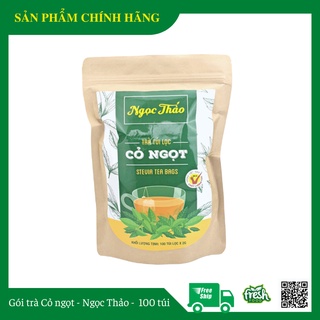 Gói trà Cỏ ngọt túi lọc Ngọc Thảo loại 100 túi lọc