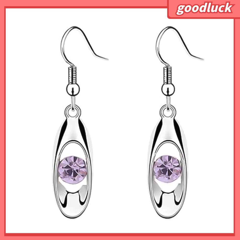 Bông Tai HợP Kim HìNh GiọT NướC ĐíNh Đá Sang TrọNg