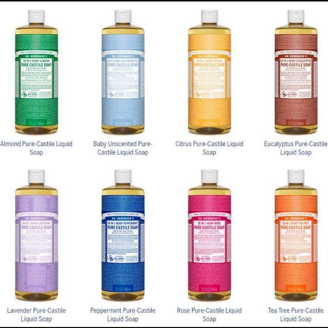 Xà phòng đa năng 18in1Dr bronner