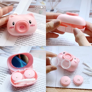 Bộ dụng cụ đeo lens PIG PINKY