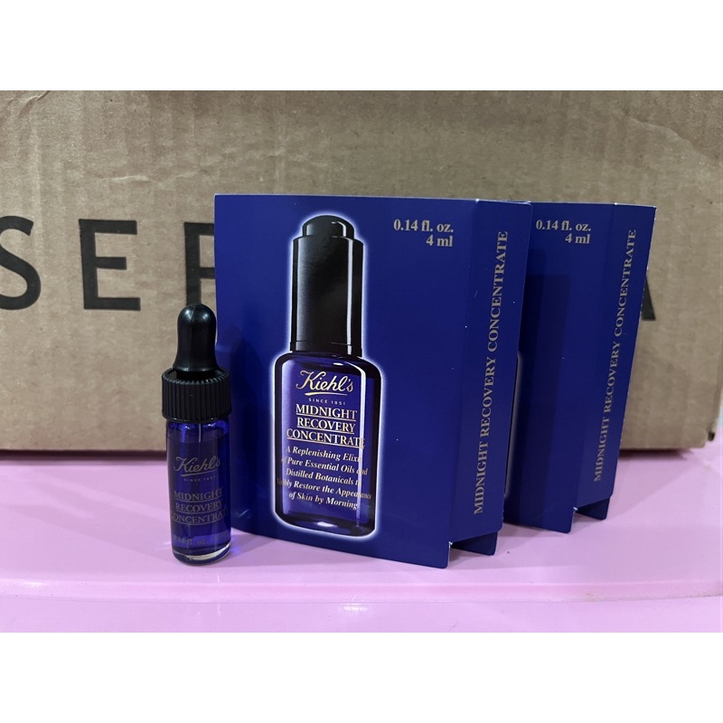 Tinh chất dưỡng da ban đêm Kiehl’s Midnight recovery mini