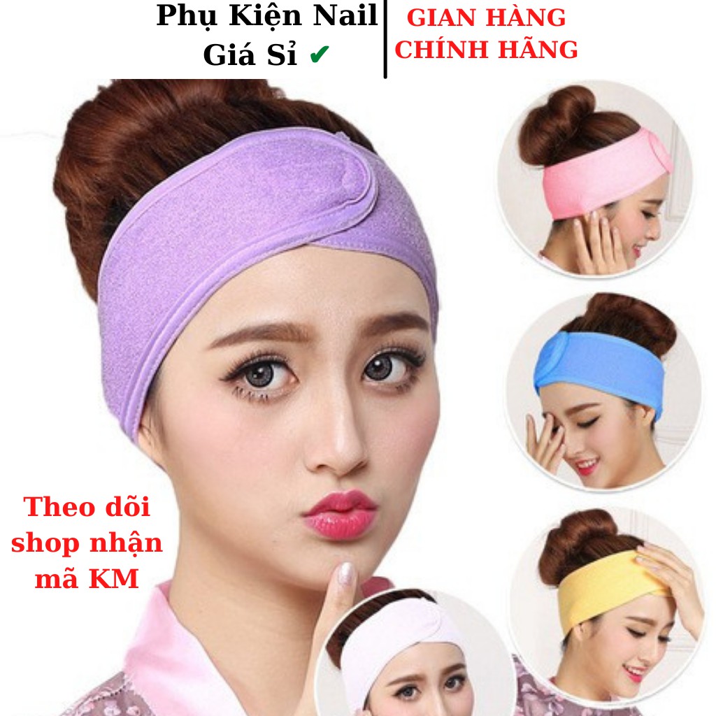 Bắng đô giữ tóc rửa mặt, trang điểm