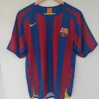 Áo thun CLB Barcelona 2006 UCL Retro