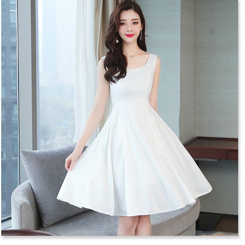 ĐẦM XÒE TRẮNG CÔNG CHÚA HÀNG THIẾT KẾ CAO CẤP CỰC CHUẨN MẪU MỚI NHẤT 2019 HP