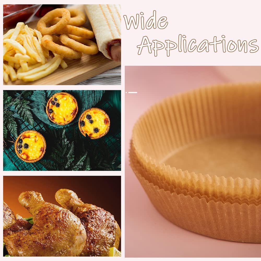 Bộ 50 Giấy Lót Chống Dính Dùng Một Lần Cho Nồi Chiên Không Dầu