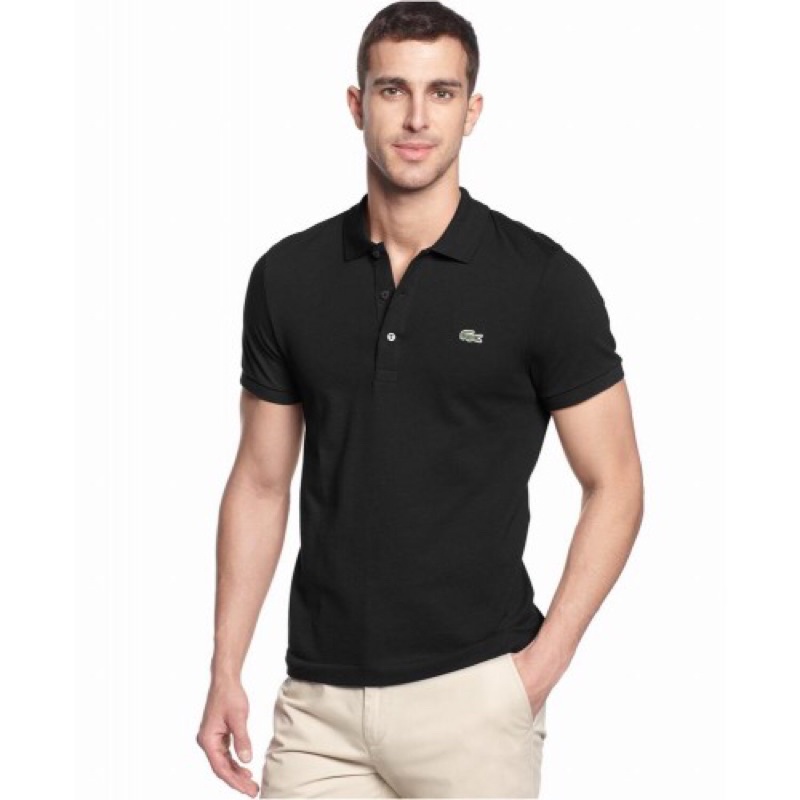 Áo polo nam lacost hàng vnxk - Áo phông nam cổ bẻ chất cá sấu