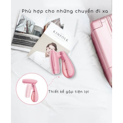 Freeship Đà Nẵng-Bàn ủi hơi nước, Bàn Là Hơi nước cầm tay gấp gọn, Bàn ủi Mini phục vụ du lịch-hàng Quảng Châu