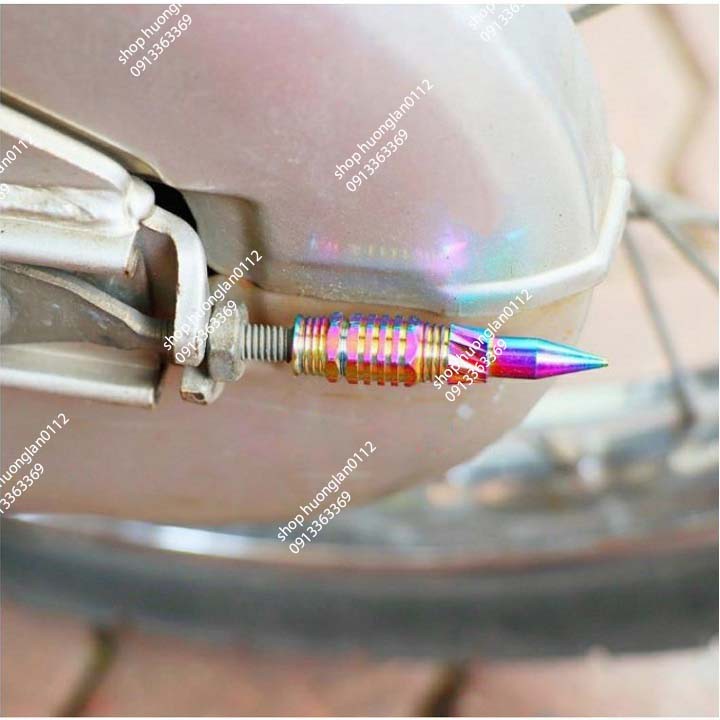 Ốc Chụp Đũa Phanh Tăng Xích xe máy 7 màu loại dài giá 1 đôi