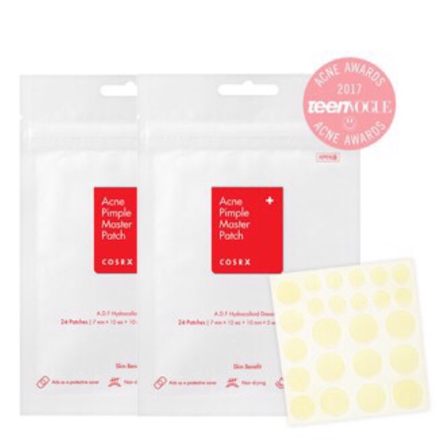 Combo 2 Gói Dán Mụn Cấp Tốc Cosrx Acne Pimple Master Patch