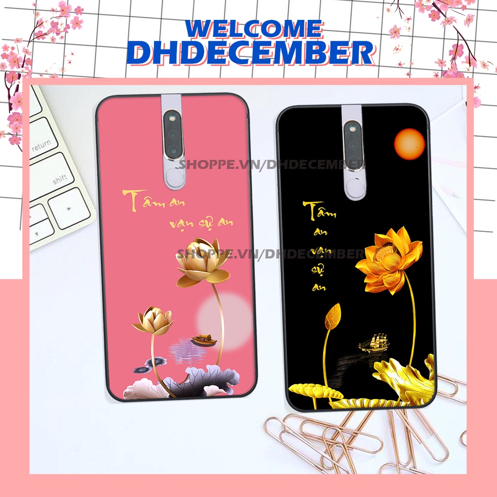 Ốp lưng Oppo F11 PRO in hình thư pháp tâm an vạn sự an ,mã đáo thành công SIÊU CHẤT