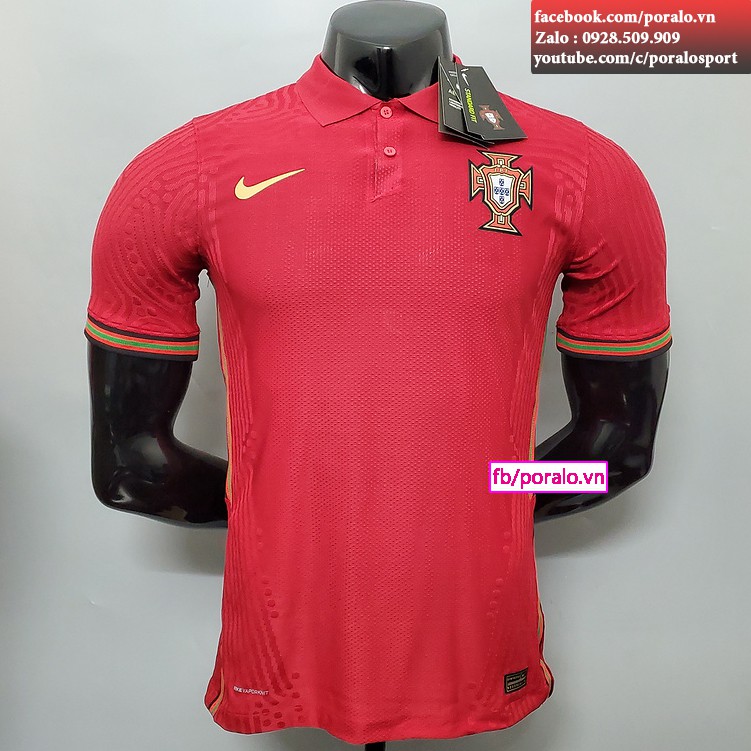 BỘ ÁO ĐẤU ĐT BỒ ĐÀO NHA SÂN NHÀ 2021/22 BẢN PLAYER CAO CẤP