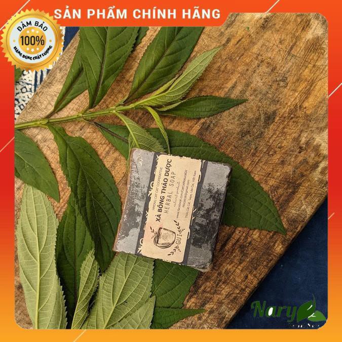 Xà Bông Thảo Mộc 🍀 FREESHIP ️🍀 Xà Bông GUI Handmade  - Từ 52 Lá Thảo Mộc Người Dao Đỏ - 100g