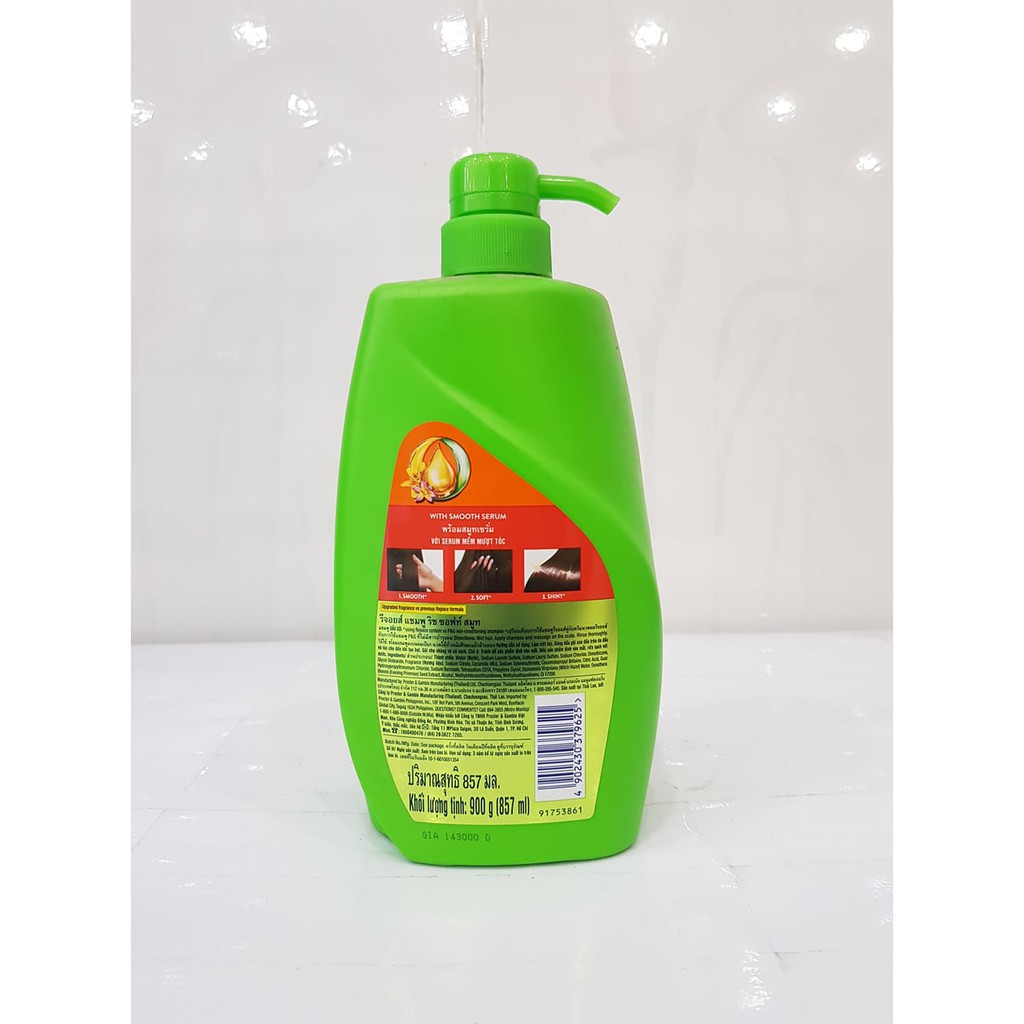 Dầu Gội REJOICE Siêu Mượt 900g