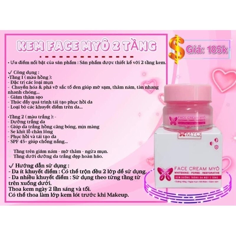 KEM FACE 2 TẦNG MYÔ