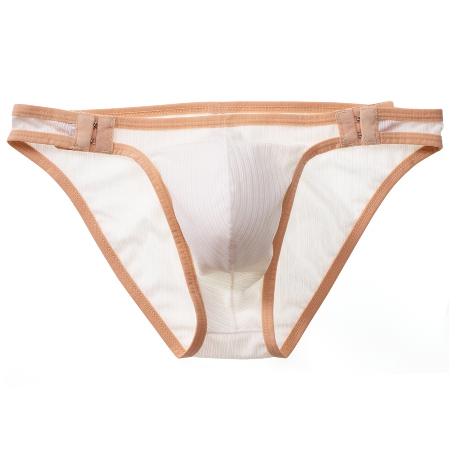 Quần Lót Mềm Mại Lưng Thấp Màu Trơn Thoáng Khí Nhanh Khô Có Thể Điều Chỉnh Kích Thước Cho Nam