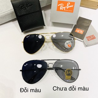 Kính Mát Đổi Màu Gấp Đôi - Fullbox