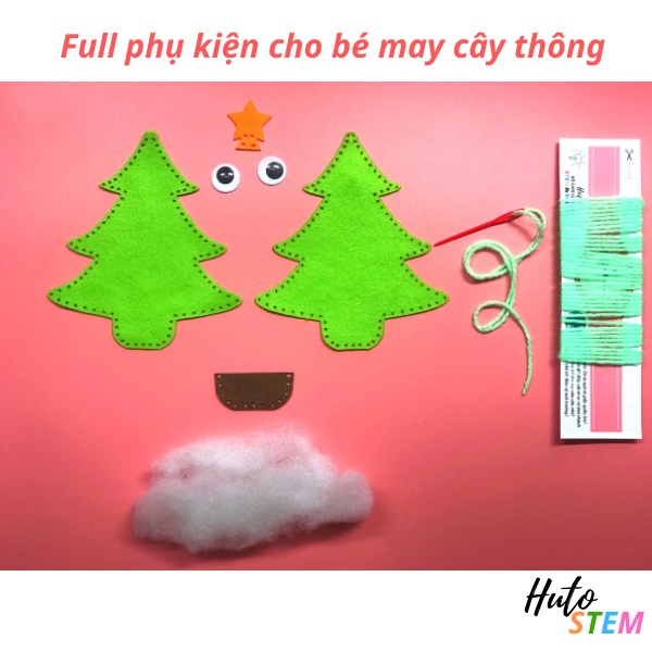 Set Trò Chơi Tự Làm, Cây Thông Noel Trang Trí Giáng Sinh