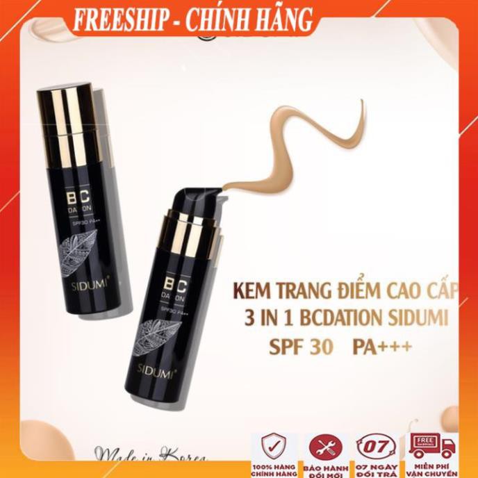 [ FreeShip - HÀNG SIÊU CAO CẤP ] Kem nền cho da dầu, da mụn đa năng cao cấp 3 in 1/ Kem trang điểm BCD sidumi hàn quốc