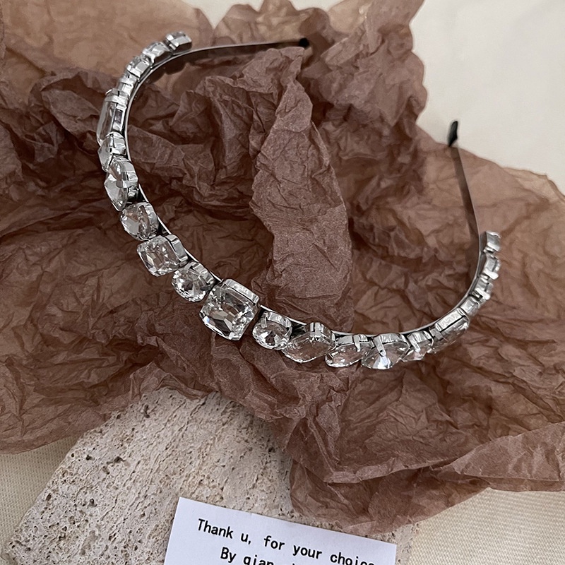 Cài tóc đính đá pha lê phong cách Hàn Quốc dành cho nữ