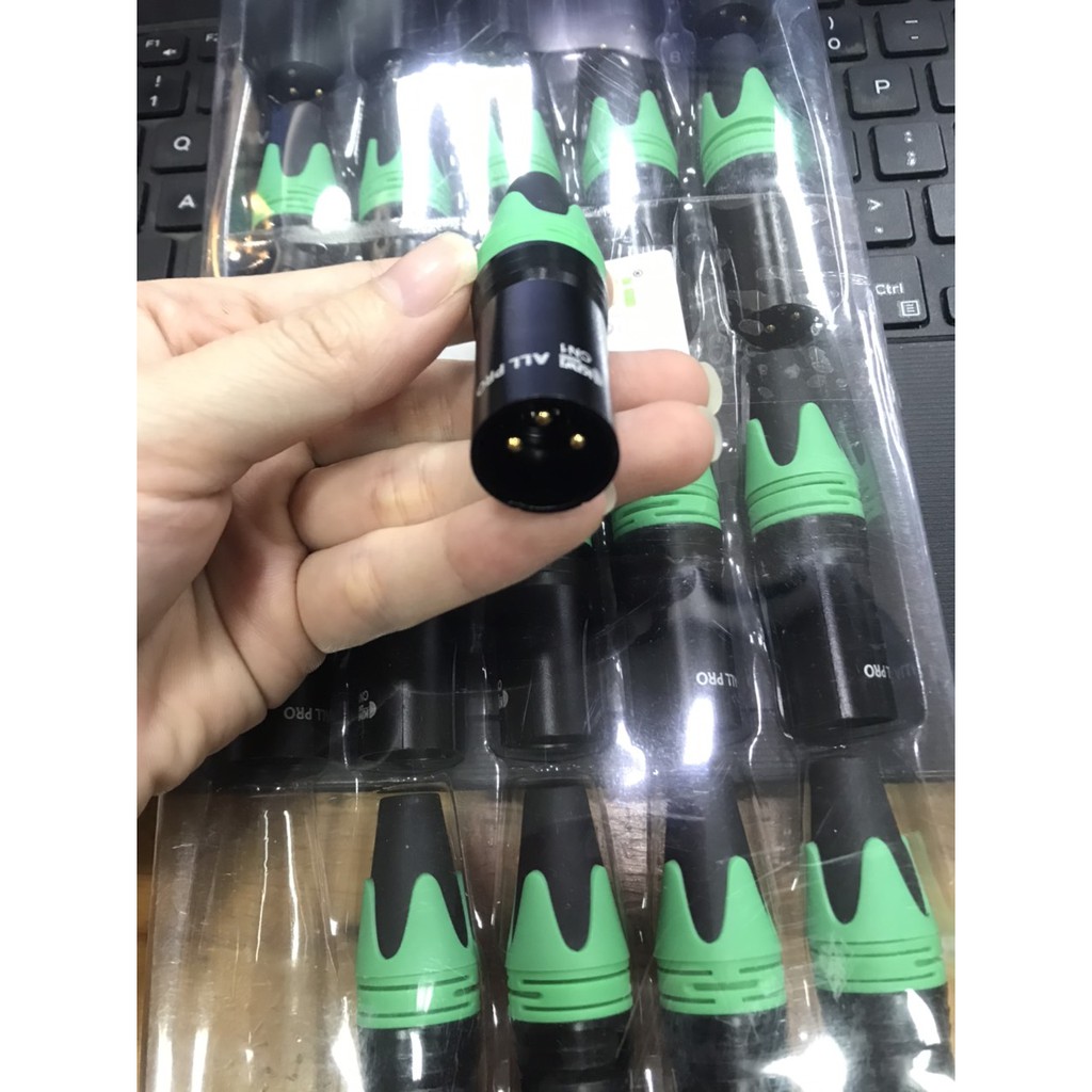 Jack  hàn Canon  - giắc cannon KIWI, zắc rời canon âm - dương