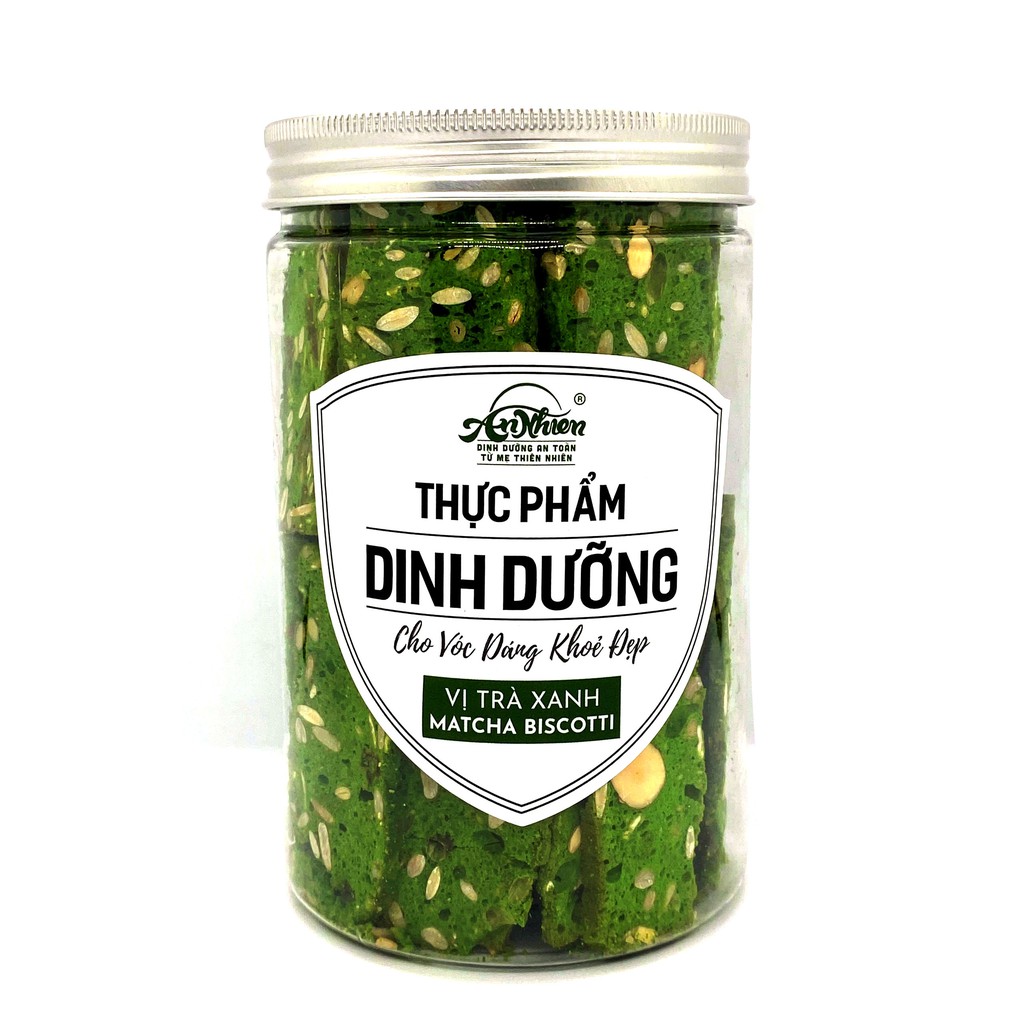 [BISCOTTI ĂN KIÊNG] Bánh Ăn Kiêng Dinh Dưỡng An Nhiên, Healthy, Bánh Ngũ Cốc Giảm Cân Không Đường