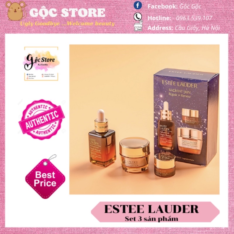 [SẴN - US] - BỘ CHĂM SÓC DA ESTEE LAUDER 3 SẢN PHẨM