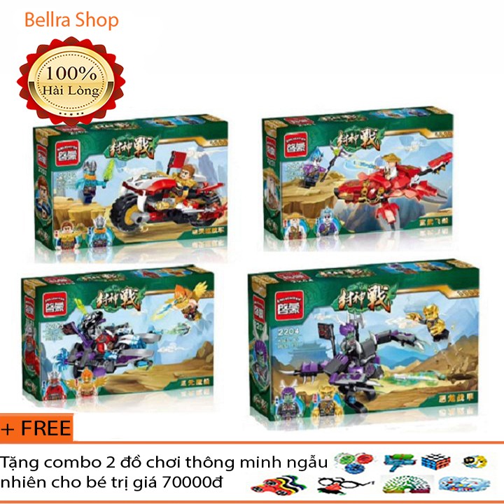 Xếp hình lego/ Lego robot đại chiến Enlighten 2201- 2204