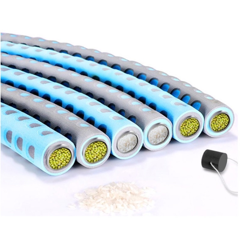 Vòng Lắc Eo Giảm Mỡ Bụng Hula Hoop Cao Cấp Dễ Dàng Xếp Gọn