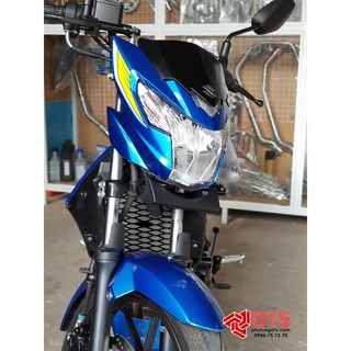 Miếng che bảo vệ két nước cho Suzuki Raider Fi - Satria Fi - Gsx - Mẫu caro đen có lưới