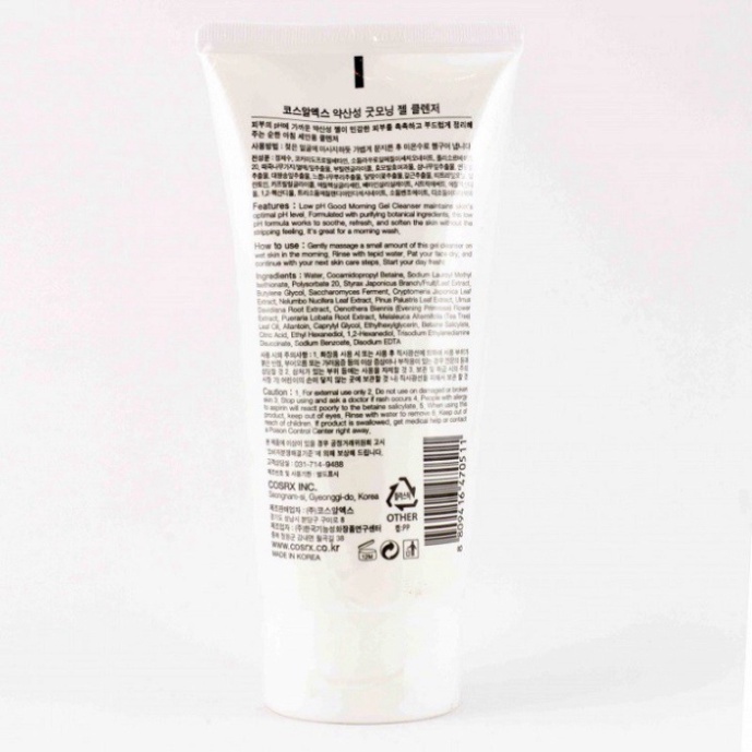 Sữa rửa mặt Cosrx Low Ph Good Morning Gel Cleanser 150ml | BigBuy360 - bigbuy360.vn