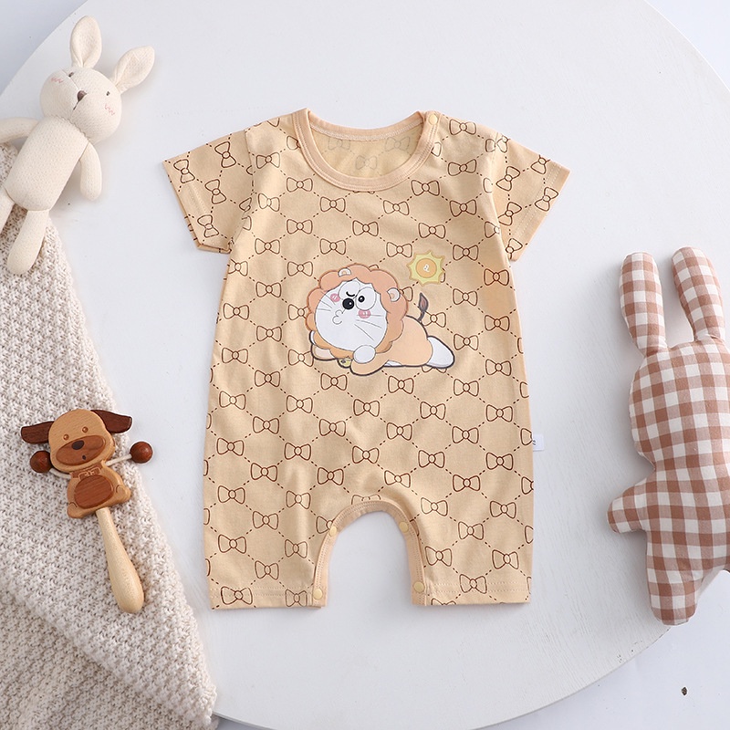 Bộ BODY bé trai LOVE HARBOR bodysuit cho bé in hình siêu anh hùng chất cotton hàng xuất Âu Mỹ