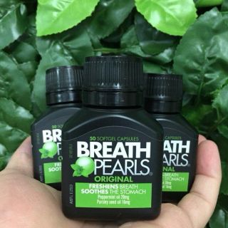 Viên uống hỗ trợ thơm miệng Úc Breath pearls