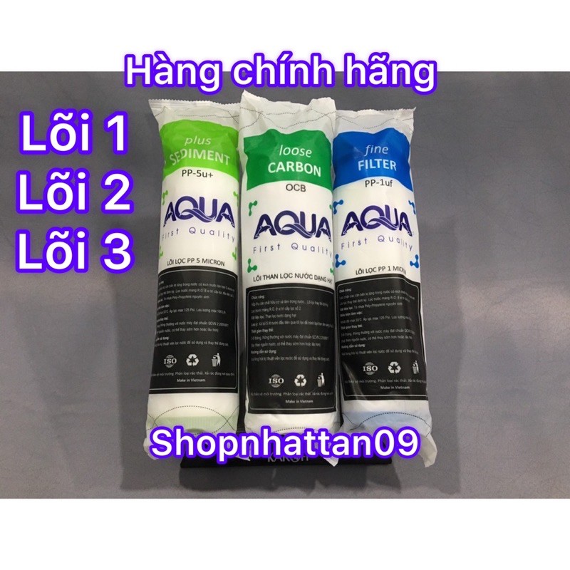 Lõi lọc nước 123 Aqua dùng cho tất cả máy lọc nước RO