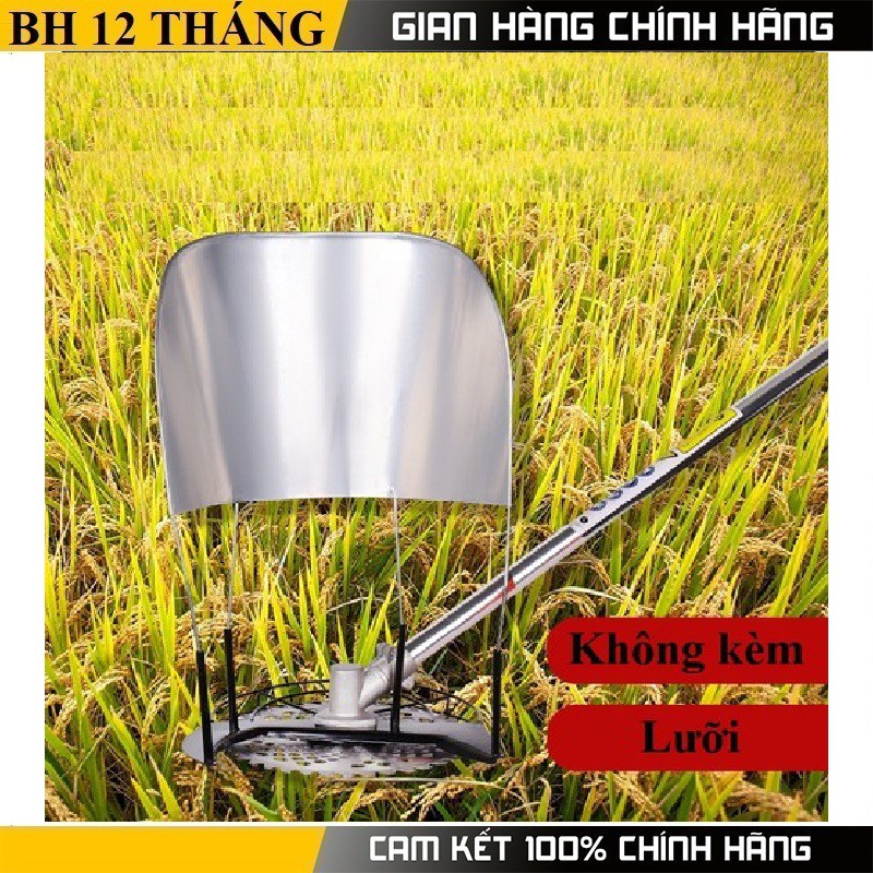 Lồng gặt lúa gắn máy cắt cỏ