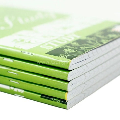 SET 5 Tập học sinh 200 trang kẻ ngang, 4 ôly mẫu ngẫu nhiên