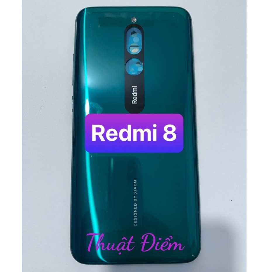 bộ vỏ xiaomi redmi 8 - gồm lưng,sườn,phím, kính camera | BigBuy360 - bigbuy360.vn