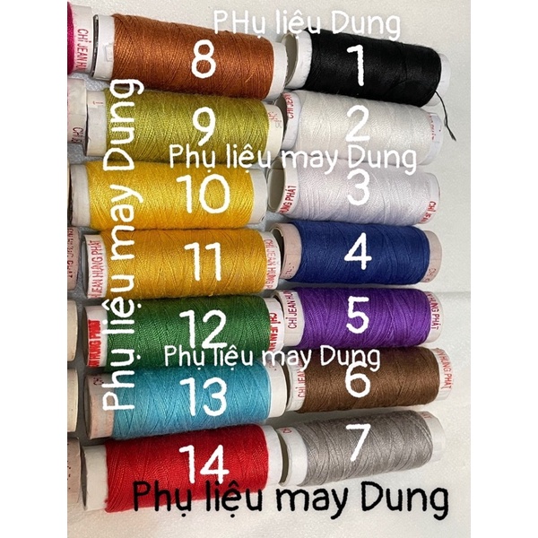 Chỉ jean ống nhỏ: giá bán 1 ống