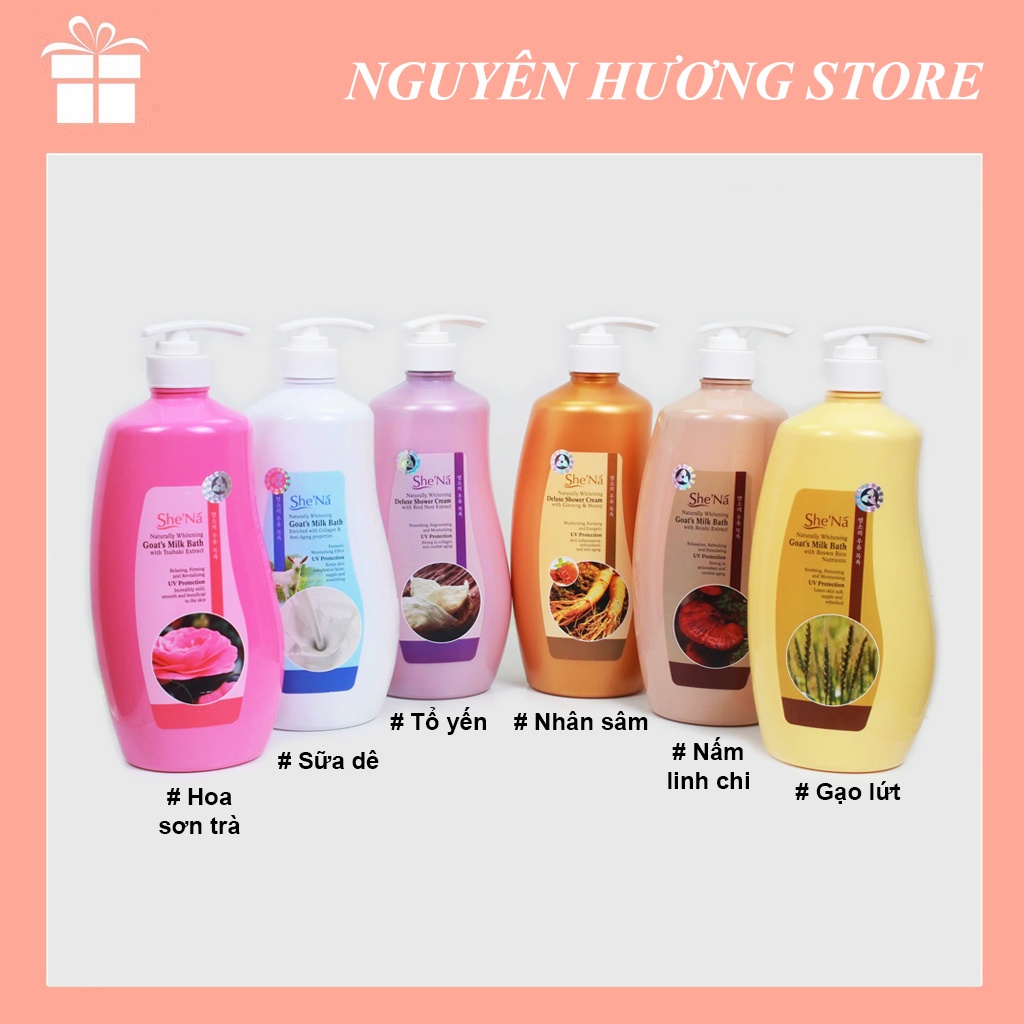 Sữa tắm Shena 1200ml - Malaysia | Nguyên Hương Store