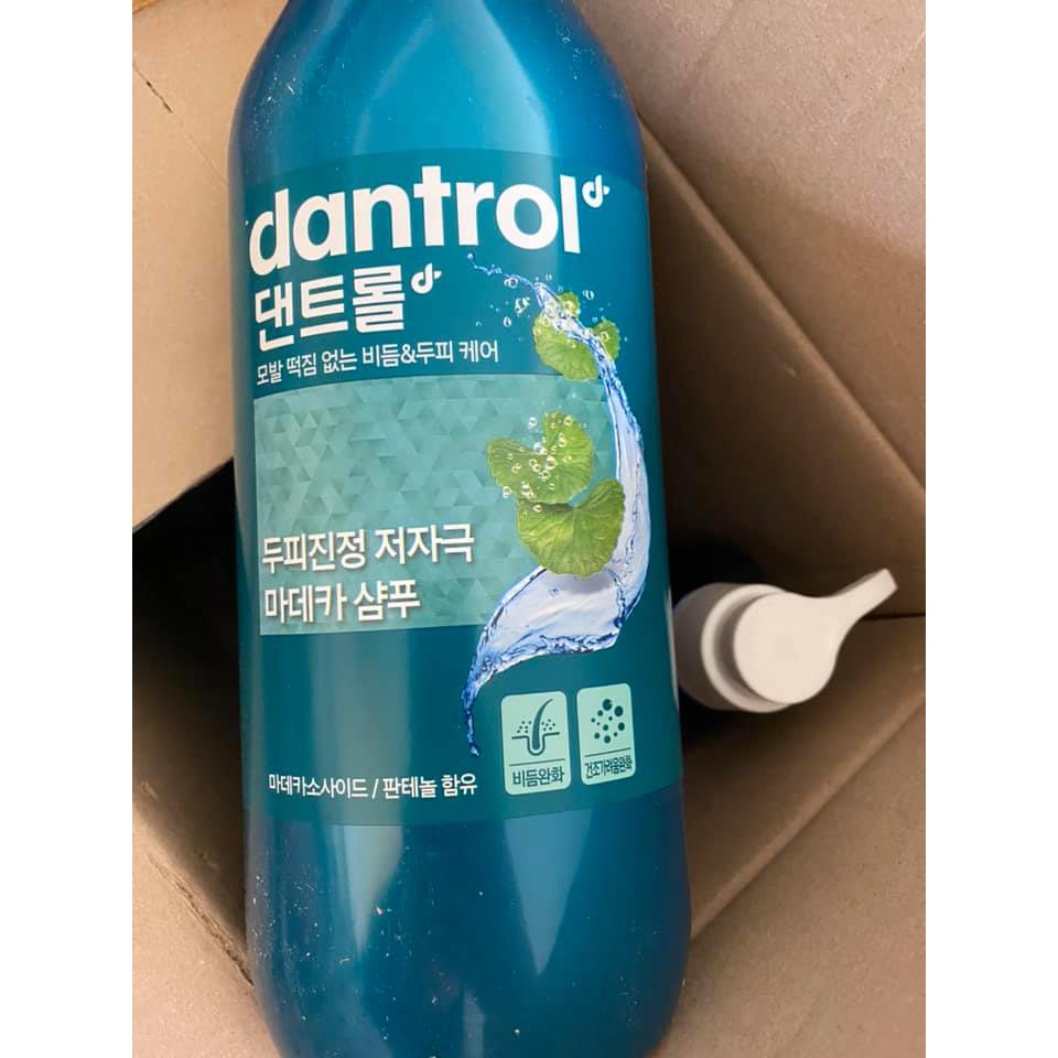 Dầu gội giảm gàu hết ngứa, kiểm soát dầu Dantrol Shampoo Hàn Quốc 820ml