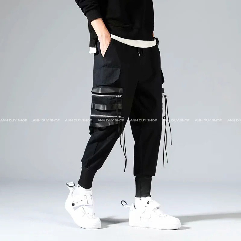 Quần Jogger Nam Kaki Túi Hộp Phong Cách Hiphop Đường Phố Thể Thao Unisex Nam Nữ ANH DUY SHOP JG07